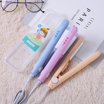 고데기 판고데기 미니고데기 휴대용고데기 볼륨고데기 봉고데기 매직기 최신 컬링 아이론 미니 헤어 스트레이트너 아이언 세라믹 스트레이트닝 스타일링 도구 컬러 플랫 수염, [06] A6