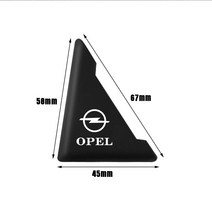 실리콘 자동차 도어 코너 범퍼 충돌 보호 커버 2 개 Opel Astra H G J 휘장 Mokka Zafira Corsa Vectra C D OPC 등, 푸조의 경우