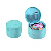 클린프로젝트 여행용 원형 다용도 속옷 파우치 세면백 이너백 보관 정리 수납