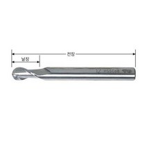 와이지원 Ticn코팅 볼앤드밀-2F 1.25R 6Ø!1881EA++, 3016808 /1.25R/6Ø