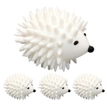 4pcs 건조기 공 실습 고슴도치 모양 세탁 머리 제거제 undeformable, Hedgedog
