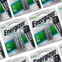 철공자 에너자이저 충전지 AA AAA 충전 건전지 재충전 배터리, 3개입