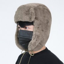 라핑 포근 귀달이 방한모 겨울 남여공용 귀도리 털 모자
