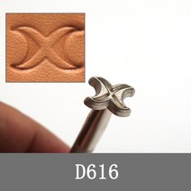 레이져각인기 각인기계 레이저마킹기 가죽 스탬핑 키트 금속 펀치 도구 스탬프 왁스 공예 1 개, 15 1Pcs D616