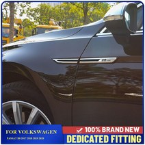 폭스 바겐 passat b8 2017 2018 2019 2020 사이드 윙 펜더 배지 엠블럼 스티커 자동차 바디 펜더 사이드 라벨 스티커 4 개대