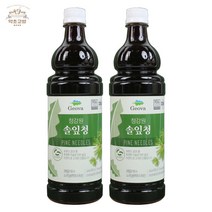 조은약초 솔잎청 엑기스, 900ml, 2개