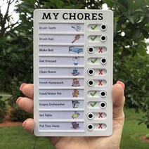 투두리스트 todolist 밀어서 스케줄 체크 메모보드 계획표 플래너 판 스터디플랜 my chores, 4