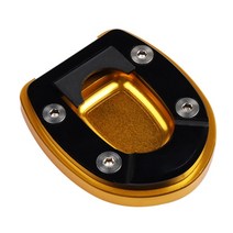 호환 오토바이 스탠드 클립 받침대 vespa gts300 gtv gts 300 250, 금, 1개