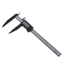 0-8 인치/200mm 전자 디지털 버니어 마이크로미터 캘리퍼스 인치/밀리미터/분수 대형 LCD 화면 측정 도구, 검은색