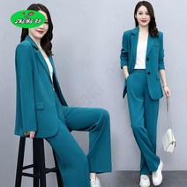 SHENGBO신상 봄가을 여성 정장 프로 와이드 팬츠 투피스BK0021122NO.88