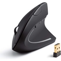 anker 2.4g 무선 마우스 (수직 무선 마우스) 800 1200 1600 dpi 5 버튼 광학 인체 공학적 디자인 오른손 windows macos