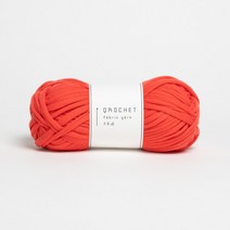 크로셰 Qrochet 패브릭얀 부드러운실 티셔츠얀 가방실 소품실 코바늘실 매듭실, 59 코랄오렌지