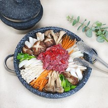 천연 곱돌 구이용 돌판 100% 국산 4종 소고기 곱창 나무받침대, 곱돌 볼록 돌구이판 30cm