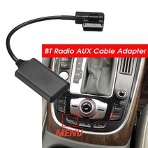 AMI MMI 블루투스 모듈 어댑터 Aux 케이블 무선 오디오 입력 Aux 라디오 미디어 인터페이스 Audi Q5 A5 A7 R7 S5 Q7 A6L A8L A4L