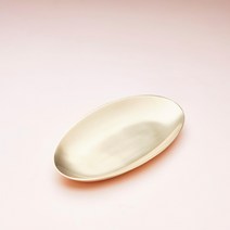 (화담)명인명품 방짜유기 타원접시(특대)_필수 아이템 선물 강추/항균력 99.9% 친환경건강식기