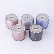 블루투스 스피커 EWA-A103 블루투스 스피커 베이스 금속 소재 휴대용 무선 스테레오 작은 pc용 전화 가능, 03 Gold