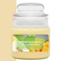 망고모과향 인테리어 향기나는 소이캔들 냄새제거 선물용 향초 답례품 90g