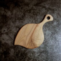 아이와 함께하는 캄포나무 도마만들기 DIY 세트 - 잎새모양