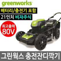 그린웍스 80V 제초기 비자주식 잔디깍는기계 잔디깍기, 01 베어툴 (배터리및충전기 미포함)