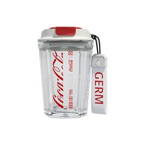 Germ 코크 로고 타이드 쿨 콜드컵, 화이트, 390ml