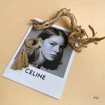 90가지 칼라 타슬 테슬 리폼 수술 장식 동대문 의류 부자재 허리끈 줄 선염 태슬 레이스, #054