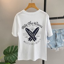(스카이코코) 비치 라운드 반팔티
