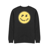 [폴러스터프] HAPPY CAMPER CREW BLACK