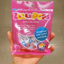 졸리팝 무설탕 막대사탕 딸기 40g