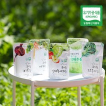 [또바기마음] 유기농 양배추즙 브로콜리즙 비트즙 양파즙 양배추사과즙 야채수 100포 벌크 국내산, 유기농 양배추사과즙 100mlx100포
