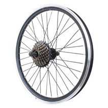 406휠셋 자전거바퀴 20인치 MTB휠셋, 플라이휠 앞-뒷바퀴 세트