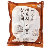 고수록 콩고물 찹쌀떡 400g*6봉 (봉당 10개입/총 60개), 단일옵션