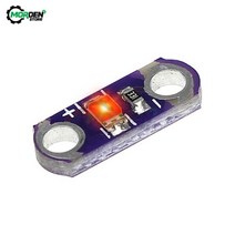 측정 미니 릴리패드 LED 모듈 SMD 장비 3V-5V 40MA 아두이노 라이트 모듈용 레드/블루/옐로우/그린/화이트 보드 5 개, [01] 5pcs red