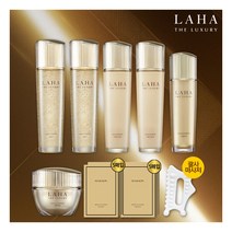 [이자녹스] 라하 더 럭셔리 기초세트 (스킨 150ml * 2 + 에멀전 150ml * 2, 상세 설명 참조, 상세 설명 참조