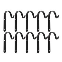 텃밭 나무지지대 화초 화분 꽃지지대 완두콩 호박 가지지지대 14/10 pcs 바구니 브래킷 금속 강한 야외 벽 정원 후크 장식 사전 공장 케이지 지원, m 10pcs