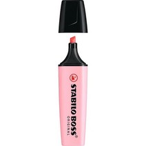 보스파스텔형광펜(핑크블러시 STABILO), 단품