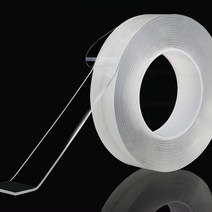 초강력 투명 양면테이프 3cm 5cm, (대)폭5cm×1미터