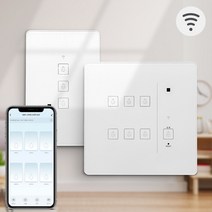 고콘 IoT 스마트 스위치 전등 터치 자동 스위치 1구 2구 3구 4구 5구 6구 화이트