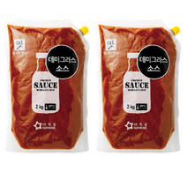 아워홈 데미그라스소스 2kg x2개 바베큐소스