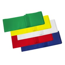 운동회 체육대회 사물놀이 소고띠 단색 (낱개10장), 빨강