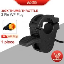 전기 자전거 wuxing 300x thumb throttle for 12v 24v 36v 48v 60v 72v left right hand throttle ebike 가속기, 300x 1조각 wp