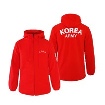 에이밀리 ROKA 올자수 후리스 군인 후드 집업