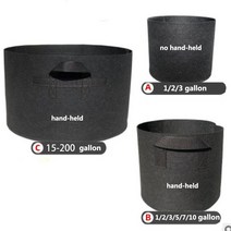 희귀 비싼 다육이 마술 화분 그루트화분 가오갤 콩분 슬릿분 다육이콩분 블루베리 슬릿분갤런 성장 가방 정원 식물 성장 나무 냄비 패브릭 대형 심기 홈 야채 딸기, 3갤런 b