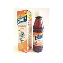 200ml. scotts 에멀젼 대구 간유 비타민 a d 칼슘 오렌지 맛 어린이 및 어린이를 위한 건강 보조 식품
