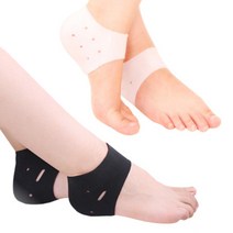 발 뒤꿈치패드 2세트+각질패드 보습 통증완화 족저근막에 도움되는 뒷꿈치패드 각질제거 충격흡수, 살색2세트