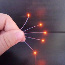 사전 유선 #0402 Smd Led 모델 30cm 연결 와이어 취미 모델 키트 건담 조명 배터리 박스 1 개 포함 5 279431, 0402Orange