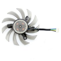 t128010sh 75mm 쿨러 팬 asus msi gtx 1050 ti radeon sapphire 6930 7850 gtx 550 750 770 ti hd 7870 비디오 카드, 1개