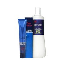 웰라 콜레스톤 퍼펙트 퓨어 염색약 산화제 포함 80g, 6/45 체리레드, 1개