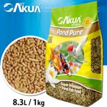 ART 아트아쿠아 폰드퓨어 1kg (금붕어 잉어 사료) 어항 사료 먹이 사료, 단품