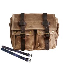 Makone 바이크 빈티지 사이드백 방수 가방 슈퍼커브, L