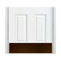 Deck the Door Decor - 도어 킥 플레이트 양극 산화 알루미늄 나사 마운트 새틴 블랙 새틴 니켈 반짝이는 황동 및 오일 러브드 브론즈 마감 다양한 사이즈(20 3 x, 8x34
